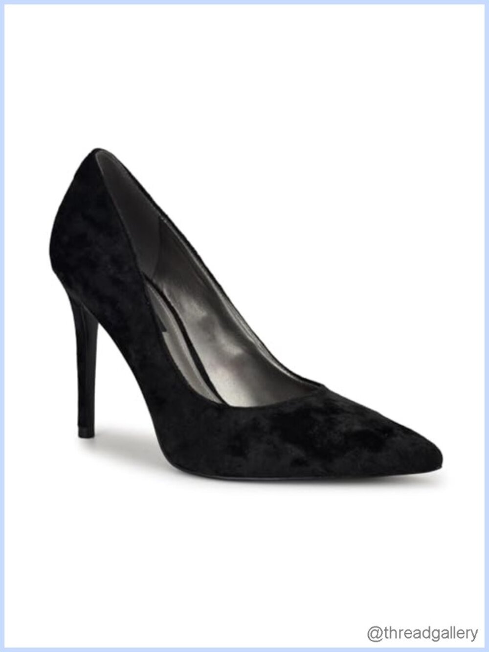 Nine West Fresh Stiletto Heel Pointed Toe Slip-On Pump for Party Wedding Office